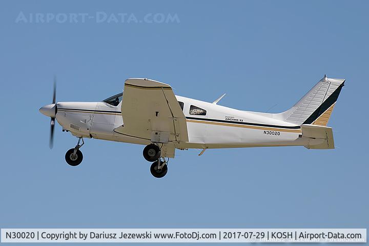 N30020, 1978 Piper PA-28-181 Archer C/N 28-7990080, Piper PA-28-181 Archer  C/N 28-7990080 , N30020
