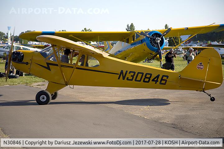 N30846, 1940 Piper J3C-85 C/N 5143, Piper J3C-65 Cub C/N 5143, N30846