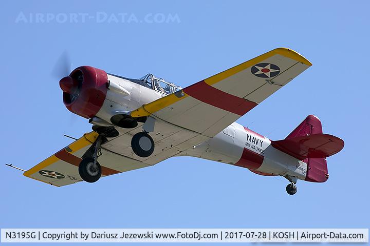 N3195G, North American SNJ-5 Texan Texan C/N 51697, North American SNJ-5 Texan  C/N 51697, N3195G