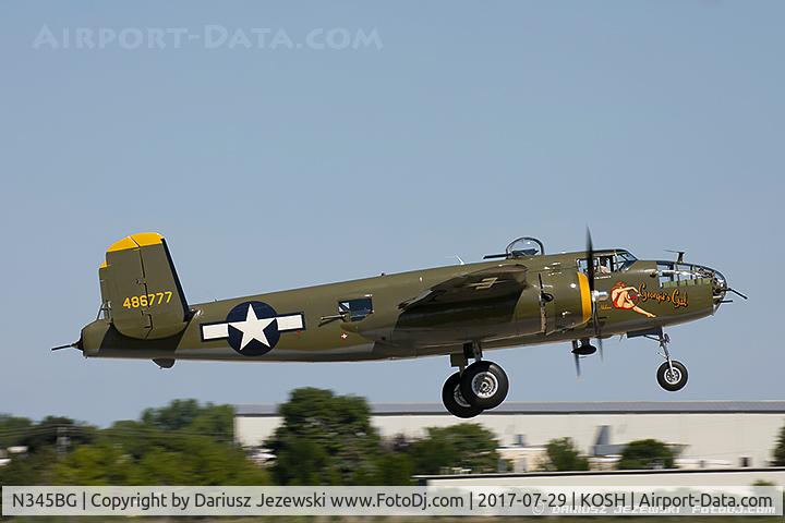 N345BG, 1944 North American TB-25N Mitchell C/N 108-47531, North American TB-25N Mitchell 
