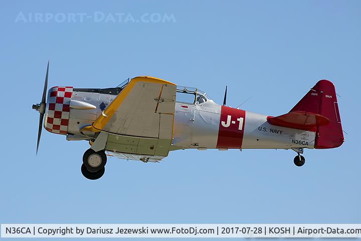 N36CA, North American AT-6D Texan C/N 88-10677, North American AT-6D Texan  C/N 88-10677, N36CA