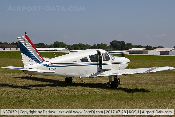 N3703R, 1970 Piper PA-28-180 Cherokee C/N 28-5769, Piper PA-28-180 Cherokee  C/N 28-5769 , N3703R