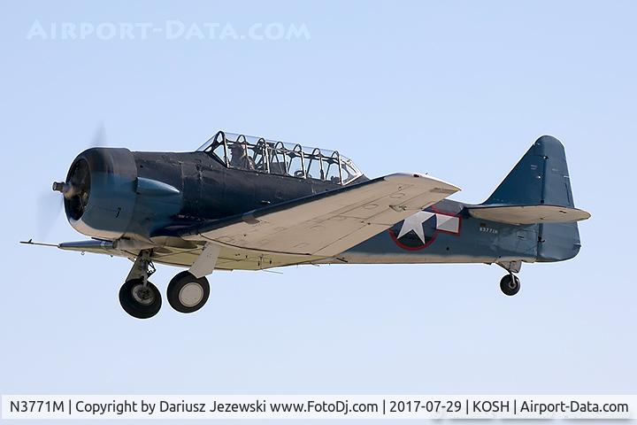 N3771M, North American SNJ-5C (AT-6D) Texan Texan C/N 88-17109, North American AT-6D Texan  C/N 88-17109 , N3771M