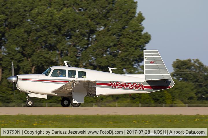 N3799N, 1967 Mooney M20F Executive C/N 680122, Mooney M20F Executive  C/N 680122, N3799N