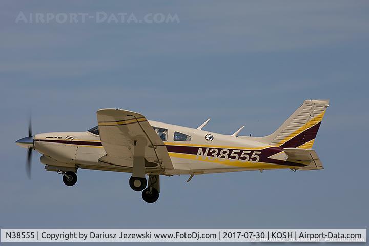 N38555, 1977 Piper PA-28R-201T Cherokee Arrow III C/N 28R-7703239, Piper PA-28R-201T Arrow III  C/N 28R-7703239, N38555