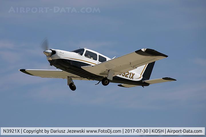 N3921X, 1975 Piper PA-28R-200 C/N 28R-7535353, Piper PA-28R-200 Arrow II  C/N 28R-7535353, N3921X