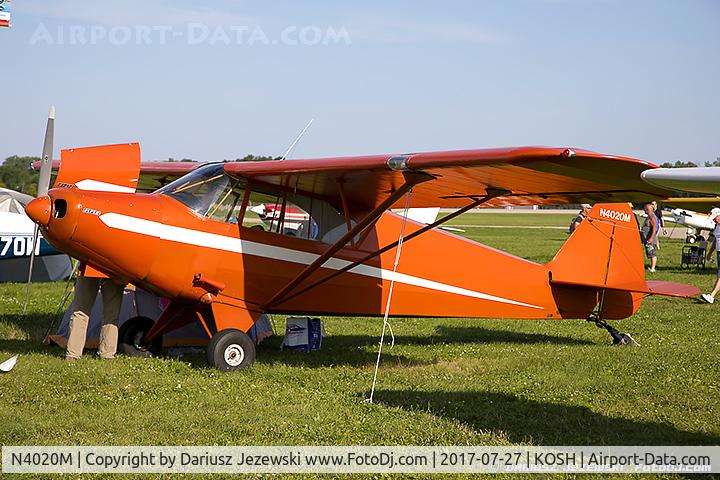 N4020M, 1947 Piper PA-12 Super Cruiser C/N 12-2898, Piper PA-12 Super Cruiser  C/N 364849, N4020M