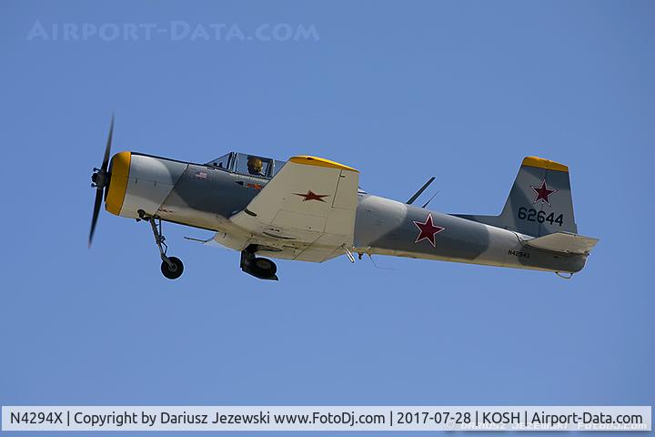 N4294X, 1968 Nanchang CJ-6A C/N 2532060, Nanchang CJ-6A  C/N 2532060, N4294X