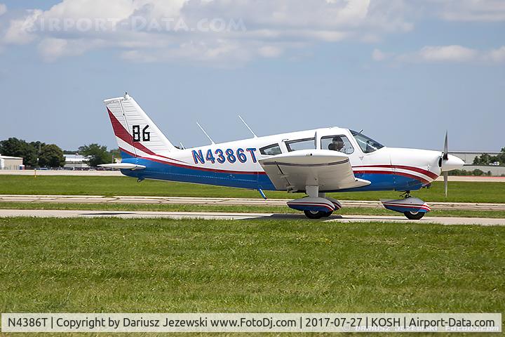N4386T, 1971 Piper PA-28-180 Cherokee C/N 28-7105221, Piper PA-28-180 Cherokee  C/N 28-7105221 , N4386T