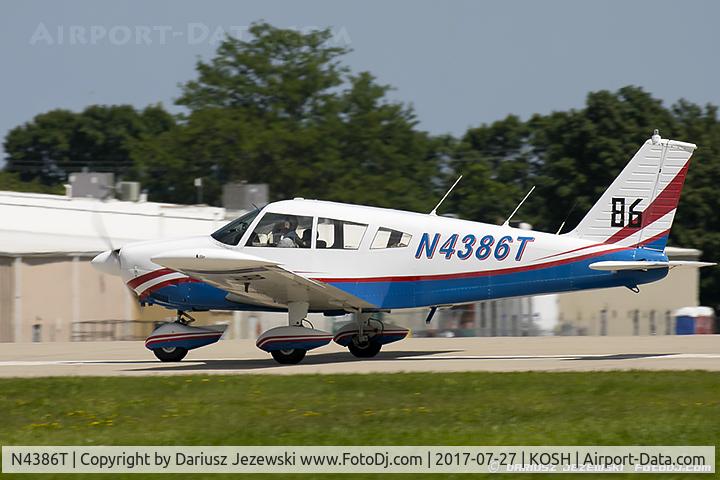 N4386T, 1971 Piper PA-28-180 Cherokee C/N 28-7105221, Piper PA-28-180 Cherokee  C/N 28-7105221 , N4386T