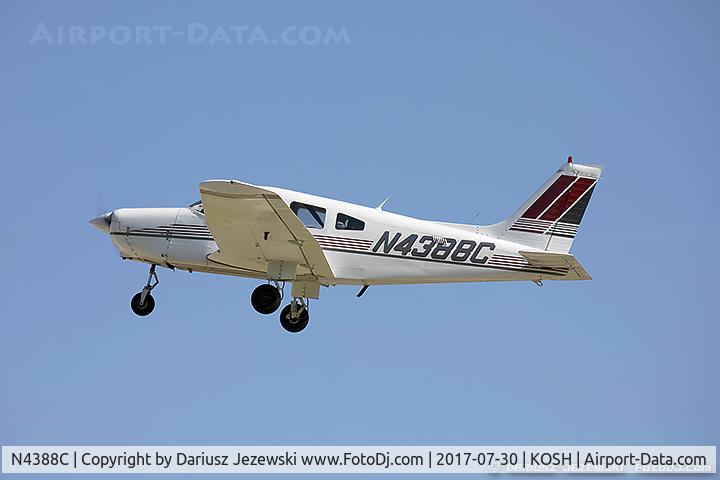 N4388C, 1984 Piper PA-28-161 Warrior II C/N 28-8516021, Piper PA-28-161 Warrior II  C/N 28-8516021, N4388C