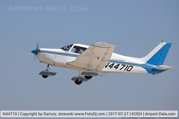 N44710, 1974 Piper PA-28-151 Warrior C/N 28-7515012, Piper PA-28-151 Cherokee Warrior  C/N 28-7515012 , N44710
