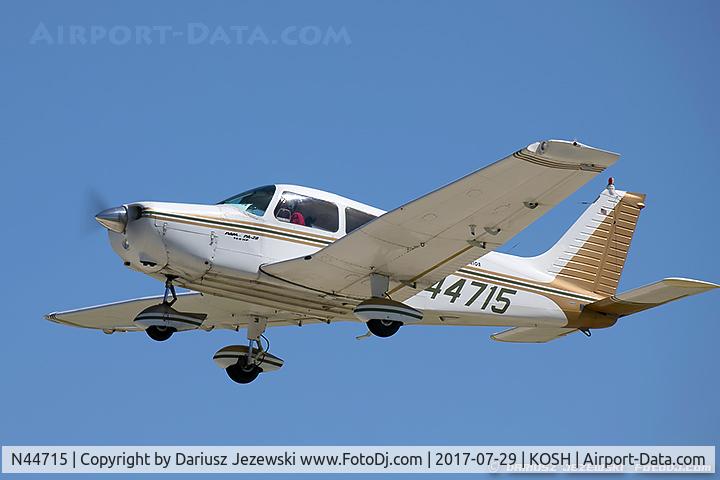 N44715, 1974 Piper PA-28-151 C/N 28-7515014, Piper PA-28-151 Cherokee Warrior  C/N 28-7515014 , N44715