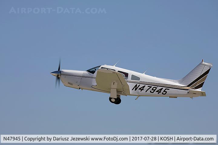 N47945, 1977 Piper PA-28R-201 Cherokee Arrow III C/N 28R-7837018, Piper PA-28R-201 Arrow III  C/N 28R-7837018 , N47945
