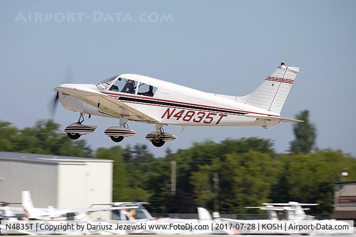 N4835T, 1972 Piper PA-28-140 Cherokee Cruiser C/N 28-7225218, Piper PA-28-140 Cherokee Cruiser  C/N 28-7225218, N4835T