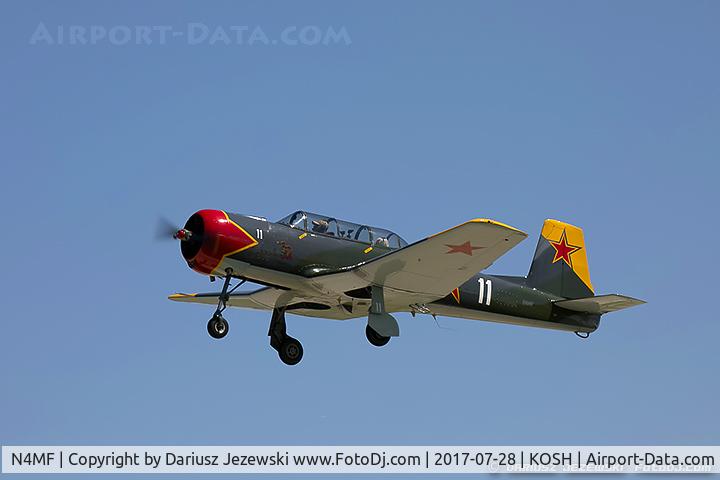 N4MF, Nanchang CJ-6 C/N 2951203, Nanchang CJ-6  C/N 2951203, N4MF