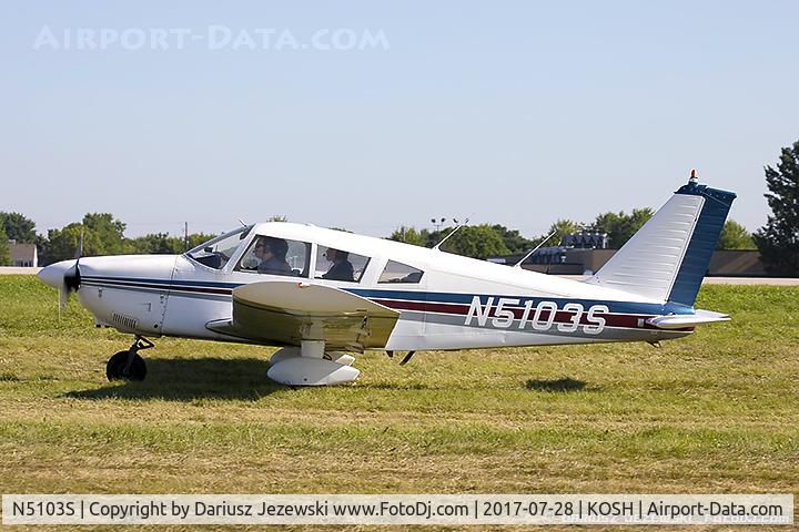 N5103S, 1971 Piper PA-28-180 Cherokee C/N 28-7105126, Piper PA-28-180 Cherokee  C/N 28-7105126 , N5103S