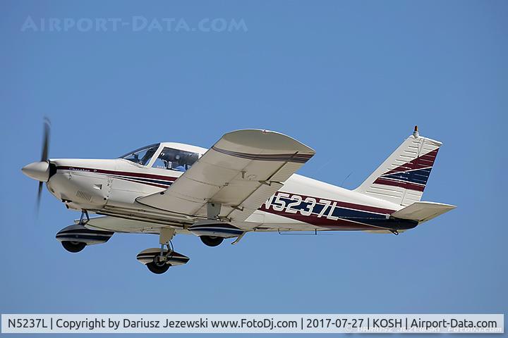 N5237L, 1967 Piper PA-28-180 Cherokee C/N 28-4531, Piper PA-28-180 Cherokee  C/N 28-4531 , N5237L