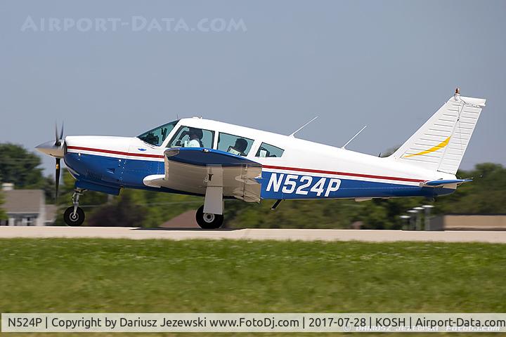 N524P, 1969 Piper PA-28R-200 Arrow II C/N 28R-35263, Piper PA-28R-200 Arrow II  C/N 28R-35263 , N524P