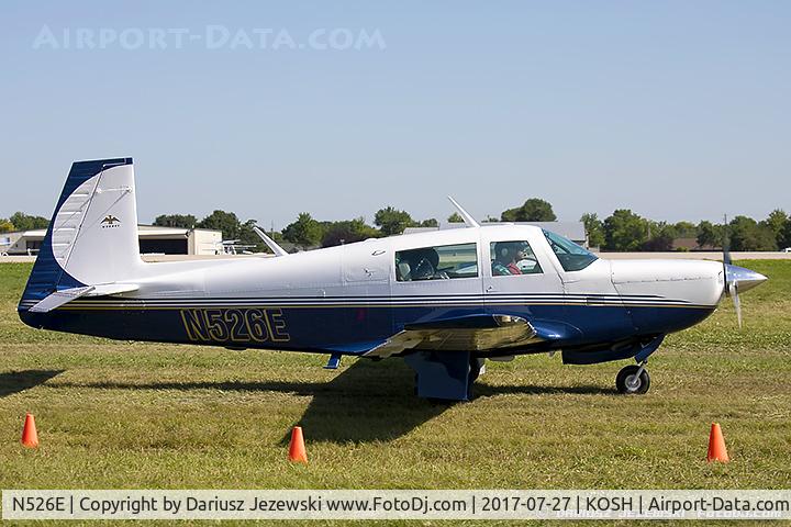 N526E, 1982 Mooney M20K C/N 25-0714, Mooney M20K  C/N 250714, N526E