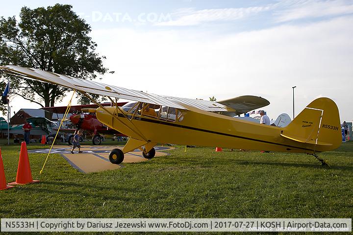 N5533H, 1949 Piper PA-11 Cub Special C/N 11-1036, Piper PA-11 Cub Special  C/N 11-1036 , N5533H