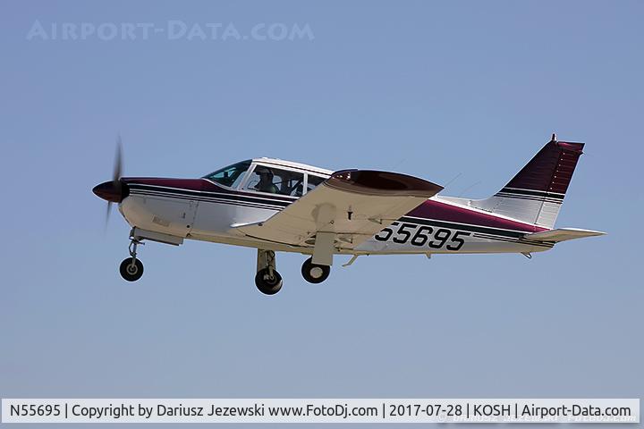 N55695, 1973 Piper PA-28R-200 Cherokee Arrow C/N 28R-7335273, Piper PA-28R-200 Arrow II  C/N 28R-7335273 , N55695