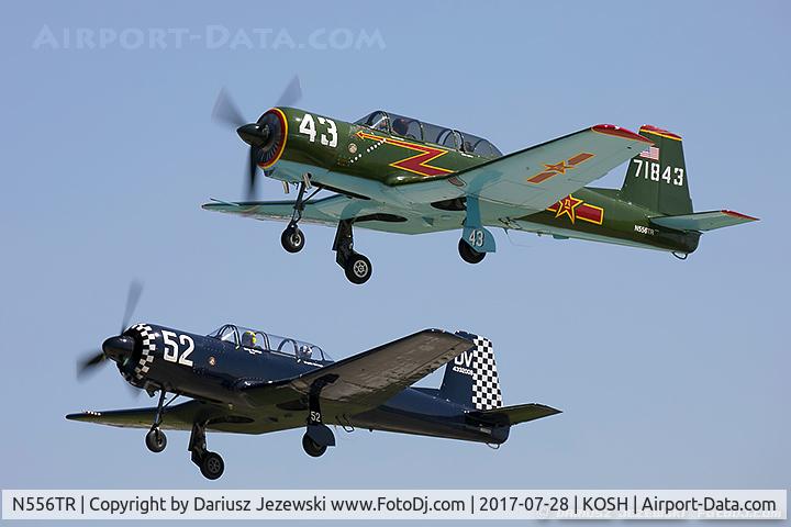 N556TR, 1968 Nanchang CJ-6A C/N 2432060, Nanchang CJ-6A  C/N 2432060, N556TR