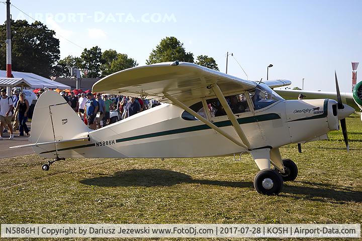 N5886H, 1949 Piper PA-16 Clipper C/N 16-503, Piper PA-16 Clipper  C/N 16-503 , N5886H