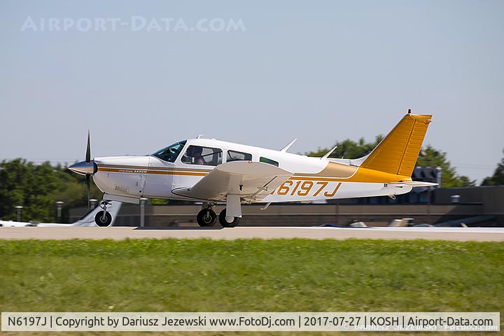 N6197J, 1976 Piper PA-28R-200 Cherokee Arrow C/N 28R-7635319, Piper PA-28R-200 Arrow II  C/N 28R-7635319, N6197J