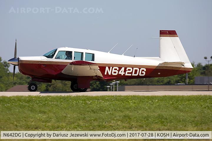 N642DG, 1966 Mooney M20F Executive C/N 670158, Mooney M20F Executive  C/N 670158, N642DG