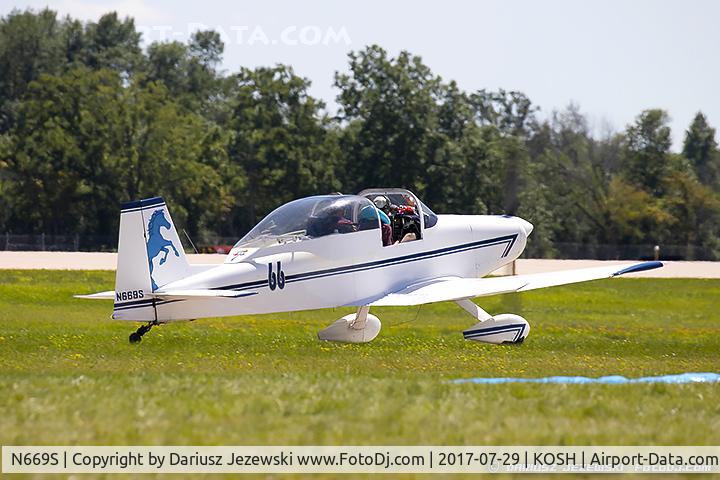 N669S, 1996 Bushby Mustang II C/N 7095, Mustang  C/N 7095, N669S