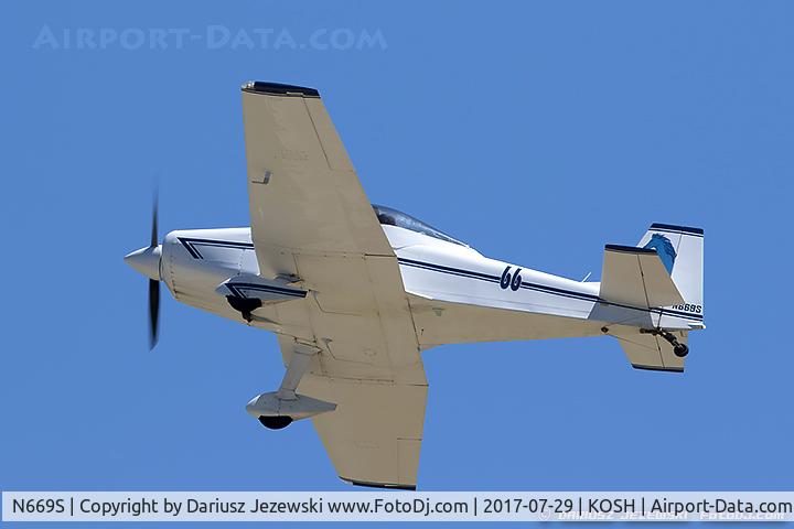 N669S, 1996 Bushby Mustang II C/N 7095, Mustang  C/N 7095, N669S