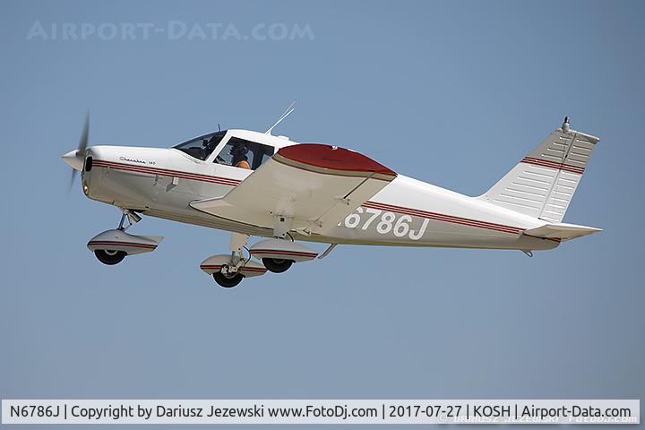 N6786J, 1968 Piper PA-28-140 Cherokee C/N 28-24514, Piper PA-28-140 Cherokee Cruiser  C/N 28-24514 , N6786J
