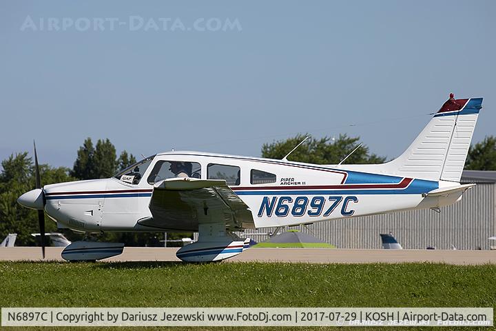 N6897C, 1978 Piper PA-28-181 Archer C/N 28-7890384, Piper PA-28-181 Archer  C/N 28-7890384 , N6897C