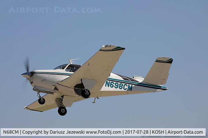 N68CM, 1968 Mooney M20F Executive C/N 680135, Mooney M20F Executive  C/N 680135, N68CM