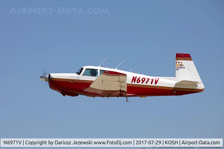 N6971V, 1976 Mooney M20F Executive C/N 22-1338, Mooney M20F Executive  C/N 22-1338 , N6971V