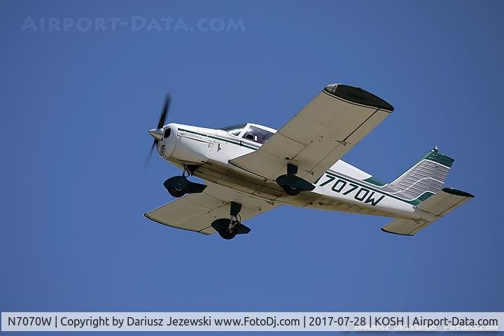 N7070W, 1962 Piper PA-28-180 Cherokee C/N 28-849, Piper PA-28-180 Cherokee  C/N 28-849, N7070W