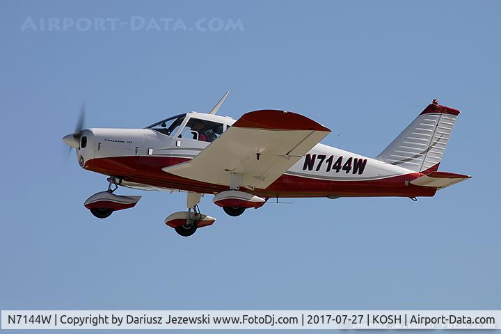 N7144W, 1962 Piper PA-28-180 Cherokee C/N 28-950, Piper PA-28-180 Cherokee  C/N 28-950 , N7144W