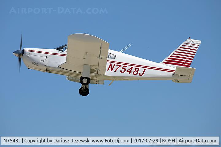 N7548J, 1968 Piper PA-28R-180 Cherokee Arrow C/N 28R-30922, Piper PA-28R-180 Cherokee Arrow  C/N 28R-30922, N7548J