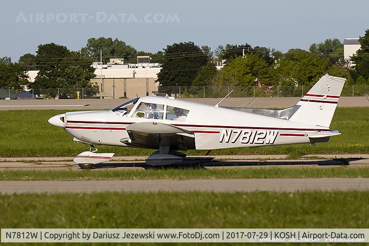 N7812W, 1964 Piper PA-28-180 Cherokee C/N 28-1820, Piper PA-28-180 Cherokee  C/N 28-1820, N7812W
