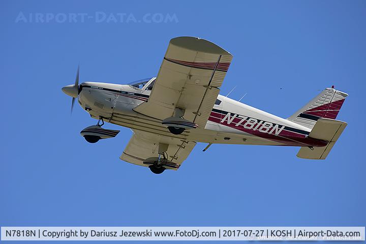 N7818N, 1968 Piper PA-28-180 Cherokee C/N 28-5270, Piper PA-28-180 Cherokee  C/N 28-5270 , N7818N