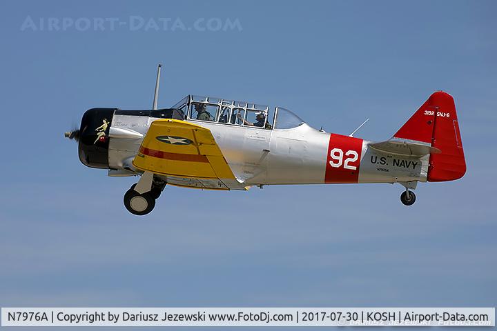 N7976A, 1959 North American AT-6F Texan C/N 121-43192, North American AT-6F Texan  C/N 121-43192, N7976A