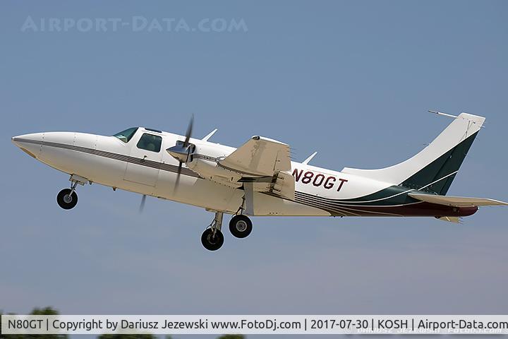 N80GT, Piper Aerostar 601B C/N 61-0717-8062144, Piper Aerostar 601B  C/N 61-0717-8062144, N80GT