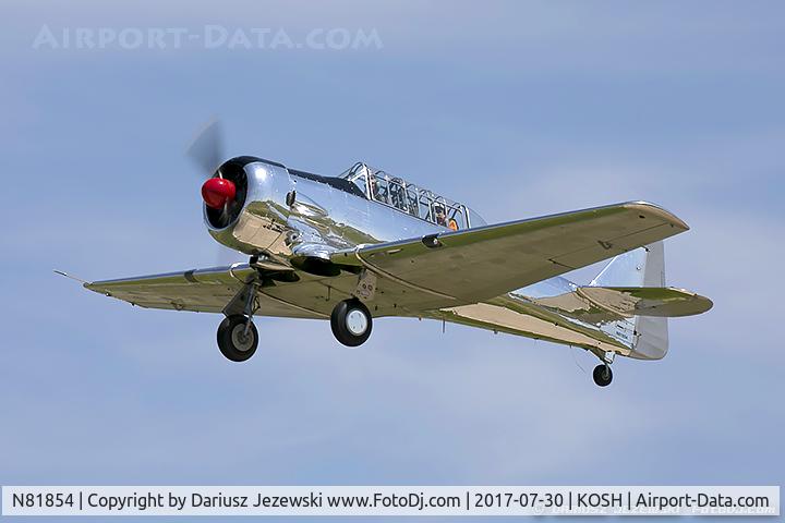 N81854, 1944 North American AT-6F C/N 121-42579 (44-81857), North American AT-6F Texan  C/N 121-42579 (44-81857), N81854