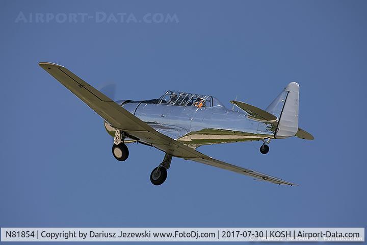 N81854, 1944 North American AT-6F C/N 121-42579 (44-81857), North American AT-6F Texan  C/N 121-42579 (44-81857), N81854