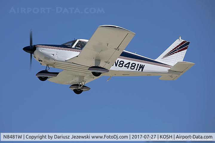 N8481W, 1965 Piper PA-28-180 Cherokee C/N 28-2725, Piper PA-28-180 Cherokee  C/N 28-2725 , N8481W