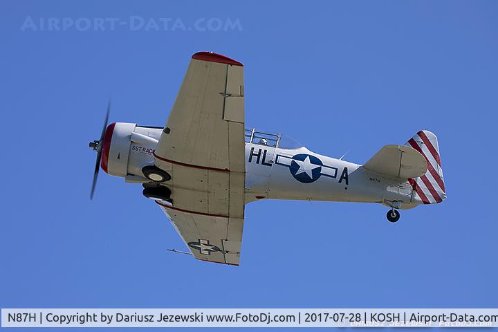 N87H, 1941 North American AT-6D Texan C/N 41-34571, North American AT-6D Texan  C/N 41-34571, N87H