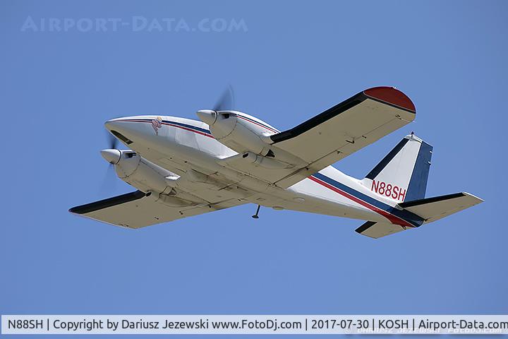 N88SH, 1973 Piper PA-23-250 Aztec C/N 27-7304930, Piper PA-23-250 Apache  C/N 27-7304930, N88SH