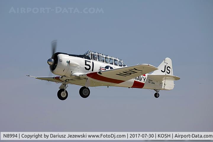 N8994, 1943 Noorduyn AT-16 Harvard II C/N 66-2814, North American Harvard Mk.II  C/N 662814, N8994