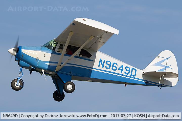 N9649D, 1959 Piper PA-22-160 Tri Pacer C/N 22-6563, Piper PA-22-160 Tri-Pacer  C/N 22-6563 , N9649D